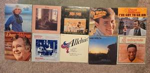 lot 94 image: Collection of Vintage Vinyl Records Featuring Various Artists