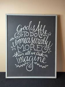 lot 144 image: Glory Haus Inspirational Wall Art with Biblical Quote