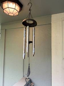 lot 232 image: Decorative Wind Chime with Inspiring Message