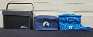 lot 283 image: Set of 3 Themed Lunch Bags and Organizer Box
