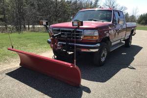 1996 Ford F250 4X4 With Plow