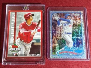 lot 48 image: (2) Shohei Ohtani Cards