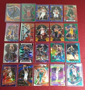lot 84 image: (20) Basketball Cards - All Prizms, SPs, Etc
