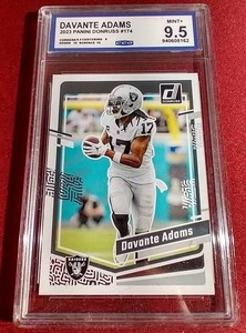 lot 104 image: 2023 Donruss Davante Adams Card - CCG 9.5
