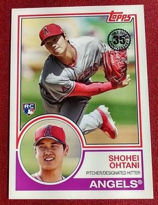 lot 143 image: 2018 Topps Update Shohei Ohtani Rookie Card