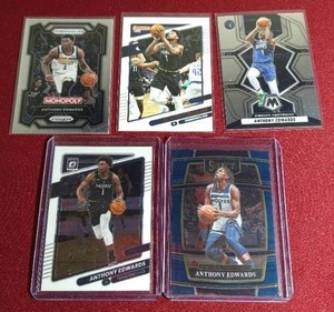 lot 145 image: (5) Anthony Edwards Cards