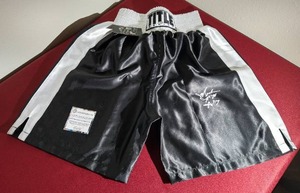 lot 162 image: Marlon Starling Autographed Title Boxing Trunks - New WCOA