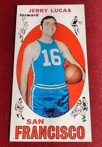 lot 173 image: 1969-70 Topps Jerry Lucas Tall Boy Rookie Card