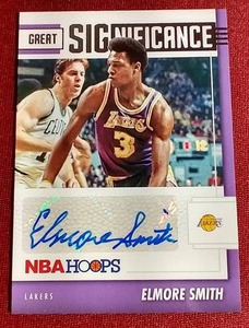 lot 178 image: 2021-22 Hoops Elmore Smith Autograph Card