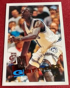 lot 211 image: 1995-96 Topps Kevin Garnett Rookie Card