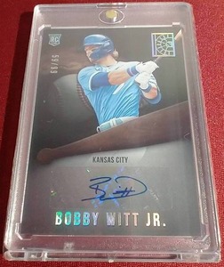 2022 Capstone Bobby Witt Jr. Autograph Rookie Card - #d/99