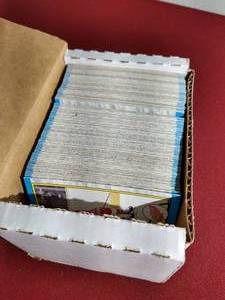 lot 234 image: Small Box of 1989-90 O-Pee-Chee Hockey Cards