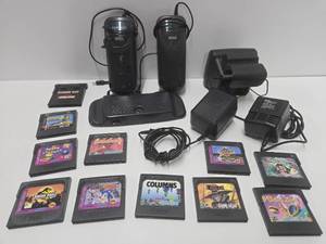 lot 116 image: Group of Sega Game Gear Video Games & Accessories