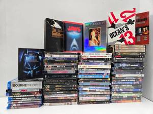 lot 122 image: Estate Lot of Assorted DVDs & Blu-Rays