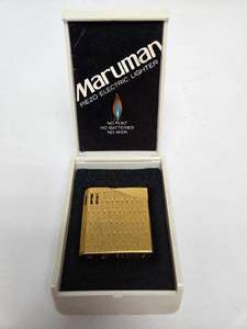 lot 64 image: NOS Vintage MARUMEN Pieza Electric Lighter wCase
