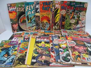 lot 276 image: Lot of Assorted Vintage Comic Books #6 - War Comics