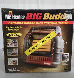 lot 139 image: Like-New or New in Box Mr. Heater LITTLE BUDDY Portable Heater