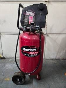 lot 313 image: Good Working POWERMATE 200 PSI Air Compressor