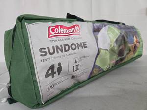 lot 314 image: Like-New COLEMAN Sun Dome Tent