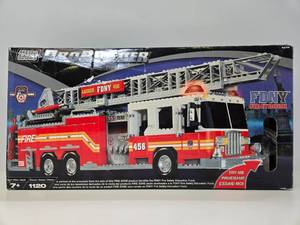 lot 222 image: NYFD Fire Truck MEGA BLOKS Building Set