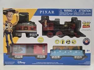 lot 223 image: Disney Pixar Lionel TOY STORY O Gauge Train Set