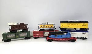 lot 244 image: Nice Lot of Lionel Train Cars