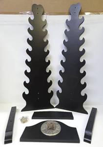 lot 343 image: New in Box Samurai Style Sword Display Rack