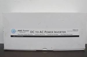 lot 212 image: New in Box AIMS POWER DC to AC Power Converter - PWRB2500