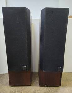lot 351 image: Pair of Quality working KEF Model 1042 Tower Speakers