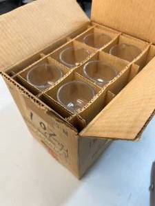 lot 17 image: 24 - 1oz. Glass Mortars