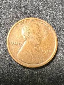 lot 50 image: 1918-S US WHEAT CENT XF