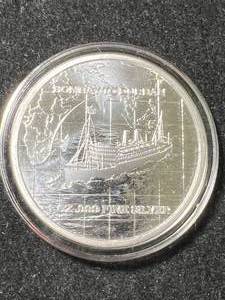 lot 52 image: 1 TROY OZ .999 FINE SILVER SS TILAW ROUND IN AIRTITE
