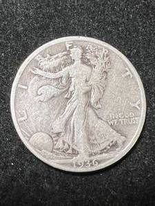 lot 75 image: 1936 US WALKING LIBERTY HALF DOLLAR