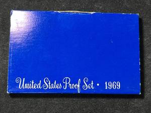 lot 98 image: 1969 US PROOF SET
