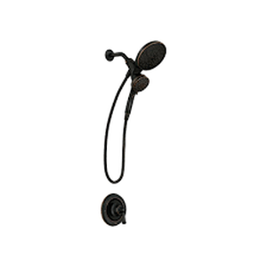 MOEN Brecklyn Single Handle 6-Spray Shower Faucet 1.75 GPM in Mediterranean Bronze   Customer Returns See Pictures
