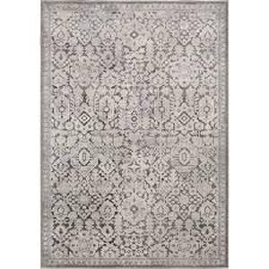 lot 25 image: Home Decorators Collection Skyline Gray 5 ft. x 7 ft.Floral Area Rug   Customer Returns See Pictures