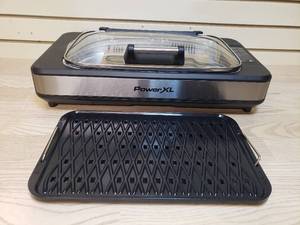lot 12 image: PowerXL Smokeless Grill Elite Family Size- Grill Surface 13.75 x8