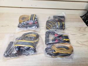 lot 15 image: Cat 4 pack of Ratchet Tie-Down Set 16 x 1-12