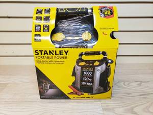 lot 18 image: Stanely Jump Starter with Compressor
