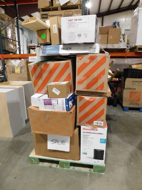 lot 126 image: WHOLESALE PALLET LOT OF GENERAL MERCHANDISE