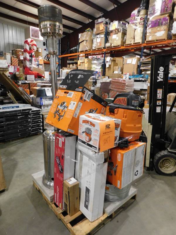 lot 247 image: WHOLESALE PALLET LOT OF GENERAL MERCHANDISE