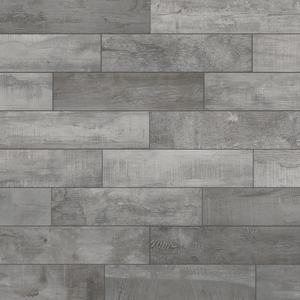 lot 527 image: Florida Tile Home Collection Wind River Grey 6 in. x 24 in. Porcelain Floor and Wall Tile (182 sq. ft.)