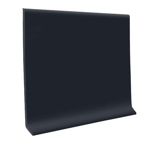 lot 592 image: 2 box lot--ROPPE 700 Series Black 4 in. x 120 ft. x 18 in. Thermoplastic Rubber Wall Cove Base Coil 467