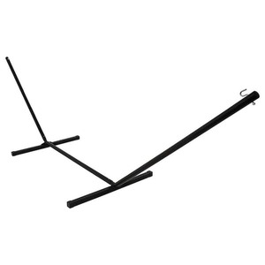 lot 647 image: 12 ft.  Heavy Duty Steel Standard Hammock Stand in Gray- 450 lbs capacity