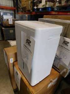 lot 586 image: used-50-Pint Dehumidifier for Basement, Garage or Wet Rooms up to 4500 sq. ft. in white, Smart Dry, ENERGY STAR