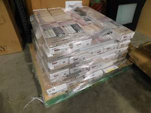 lot 604 image: TrafficMaster Cherry 4 MIL x 6 in. W x 36 in. L Grip Strip Water Resistant Luxury Vinyl Plank Flooring (792 sqft)