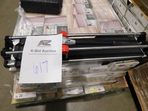 lot 617 image: Rubi RP 30 in. Tile Cutter with 0.31 in. Tungsten Carbide Blade and adjustable Blade