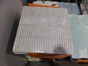lot 654 image: (69) Sheets of Back Splash Tile Lot