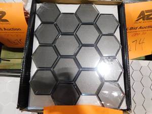 lot 672 image: (36) Sheets of Back Splash Tile Lot