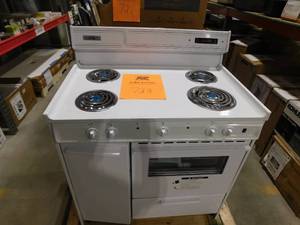 Summit Appliance 36 in. 2.9 cu. ft. Electric Range in White